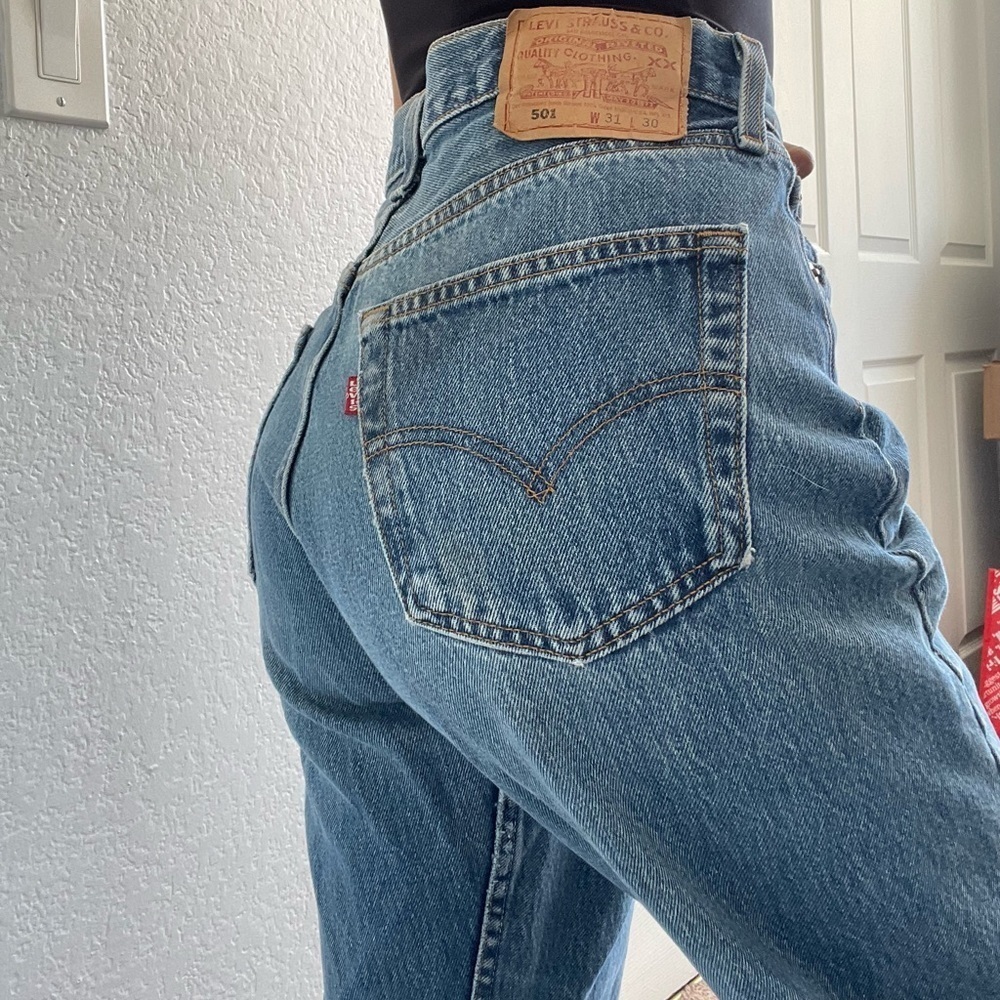 Vintage Levi’s mom Jeans 501